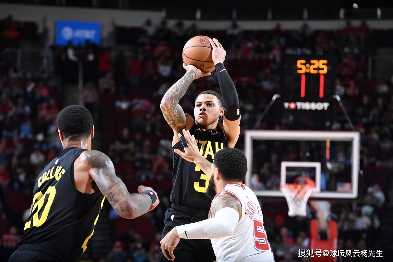 广东队狂胜爵士，杰伦格林点燃赛场